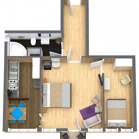 Apartamento Adlerhorst - Im Niedersimmental